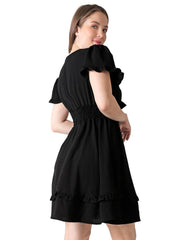 Vestido Mujer Casual Negro Stfashion 52405000