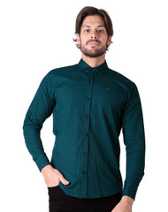 Camisa Hombre Casual Slim Verde Stfashion 50505206