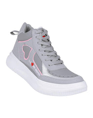 Tenis Mujer Casual Plataforma Gris Stfashion 19804100