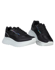 Tenis Mujer Casual Negro Stfashion 08704201