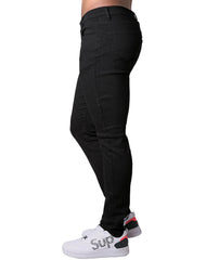 Jeans Hombre Básico Skinny Negro Stfashion 63104425