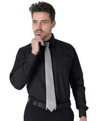 Camisa Hombre Vestir Regular Negro Lavin 54104601