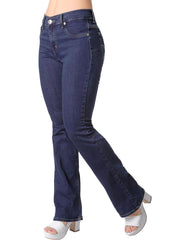 Jeans Mujer Basico Recto Negro Oggi Yess 59105011