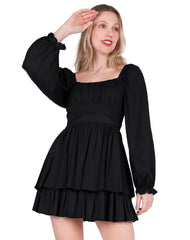 Vestido Mujer Casual Negro Stfashion 79305070