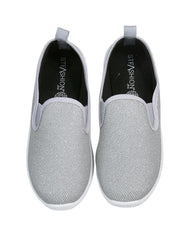 Tenis Mujer Casual Plata Stfashion 05104201