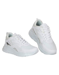 Tenis Casual Mujer Miss Pink Blanco 06903341 Tacto Piel