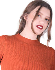 Sweater Mujer Naranja Uk 56705276