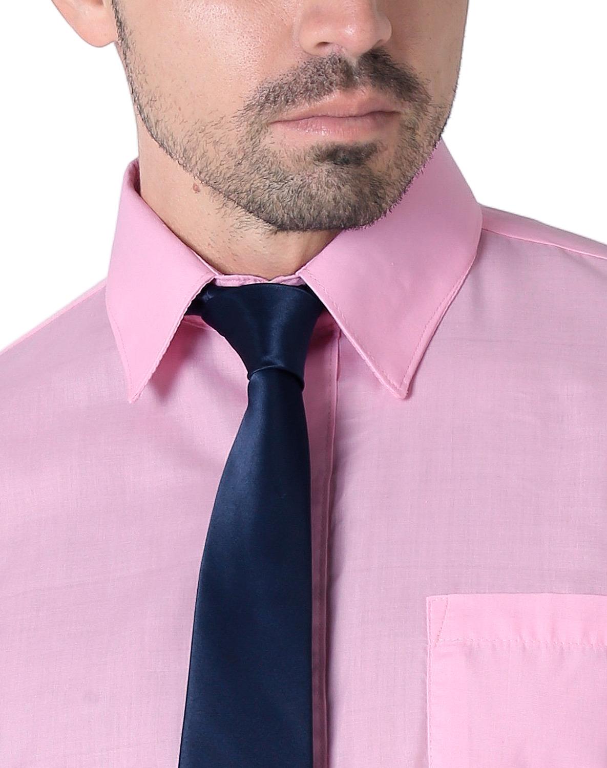 Camisa Vestir Regular Hombre Rosa Salvaje Tentación 54104603