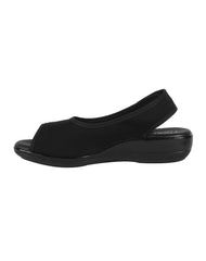 Sandalia Mujer Casual Negro Flexi 02504247
