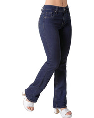 Jeans Mujer Basico Recto Negro Oggi Yess 59105011