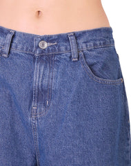 Jeans Mujer Moda Cargo Azul Oggi 59105448