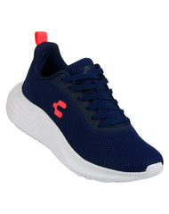 Tenis Deportivo Mujer Azul Textil Charly 02303708