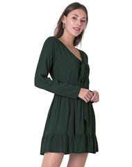 Vestido Mujer Casual Verde Stfashion 60404240