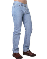 Jeans Hombre Basico Recto Azul Silver Plate 60105001