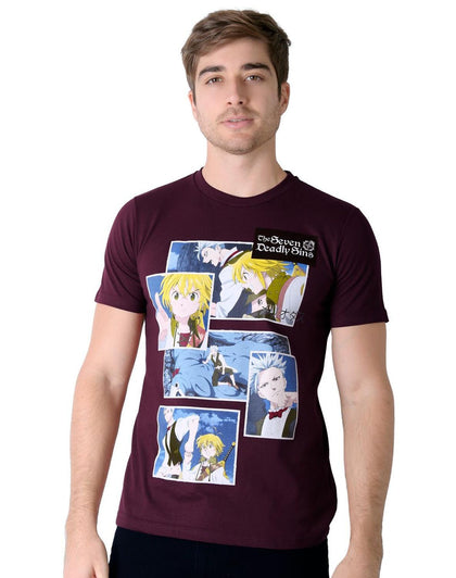 Playera Hombre Moda Camiseta Vino Anime 58205013