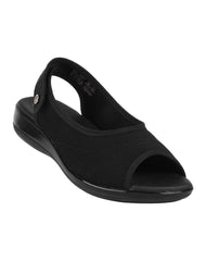 Sandalia Mujer Casual Negro Flexi 02504247