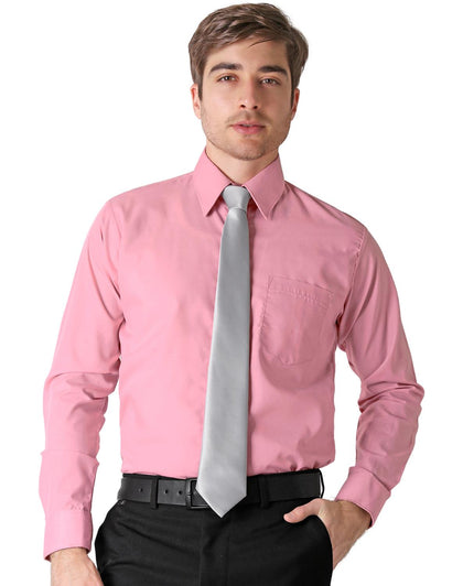 Camisa Hombre Vestir Regular Rosa Lavin 54104604