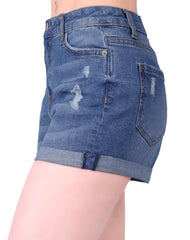 Short Mujer Casual Skinny Azul Marezzi 54405407