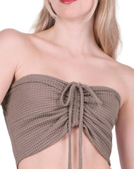 Conjunto Falda Y Top Mujer Casual Café Stfashion 79305406