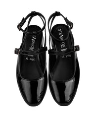 Flat Mujer Negro Stfashion 24104107