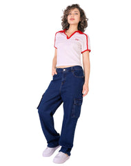Jeans Mujer Moda Jogger Azul Oggi Rebeca 59105447