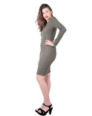 Vestido Mujer Casual Verde Stfashion 72605235