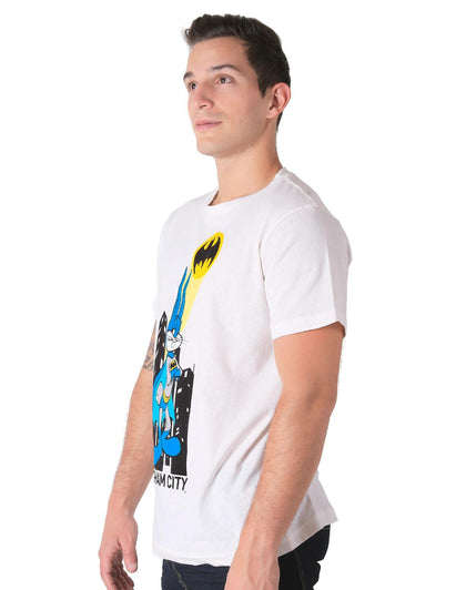 Playera Moda Camiseta Hombre Beige Looney Tunes 58204830