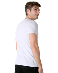 Playera Hombre Moda Camiseta Blanco Stfashion 53205001