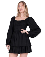 Vestido Mujer Casual Negro Stfashion 79305070