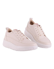 Tenis Mujer Casual Beige Stfashion 12304214