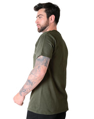 Playera Hombre Moda Camiseta Verde Toxic 51604806
