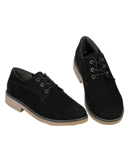 Zapato Mujer Oxford Casual Negro Stfashion 04603703