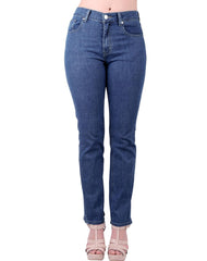 Jeans Mujer Basico Recto Azul Oggi Atraction 59105215