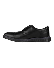 Zapato Hombre Oxford Vestir Negro Piel Flexi 02504142