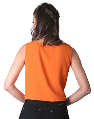 Blusa Mujer Naranja Stfashion 52404602