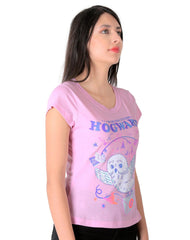 Playera Mujer Moda Camiseta Rosa Harry Potter 58204851