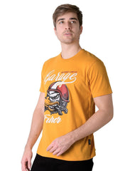 Playera Hombre Moda Camiseta Mostaza Furor 62107030