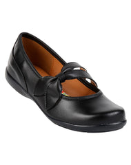 Zapato Niña Escolar Piso Negro Stfashion 19903801
