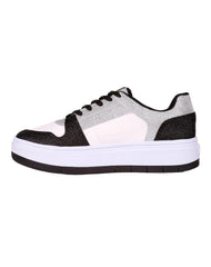 Tenis Mujer Casual Plataforma Blanco Dinoskulls 20804100