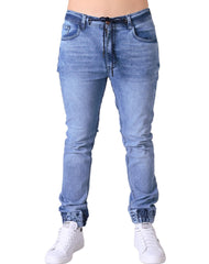 Jeans Hombre Moda Jogger Azul Stfashion 63104800