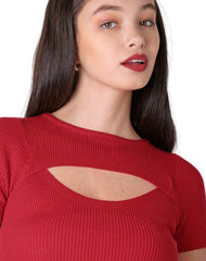 Blusa Mujer Rojo Uk 56704828