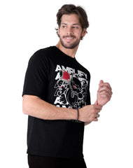 Playera Hombre Moda Camiseta Negro Stfashion 53205033