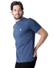 Playera Hombre Basico Camiseta Azul Stfashion 61705011