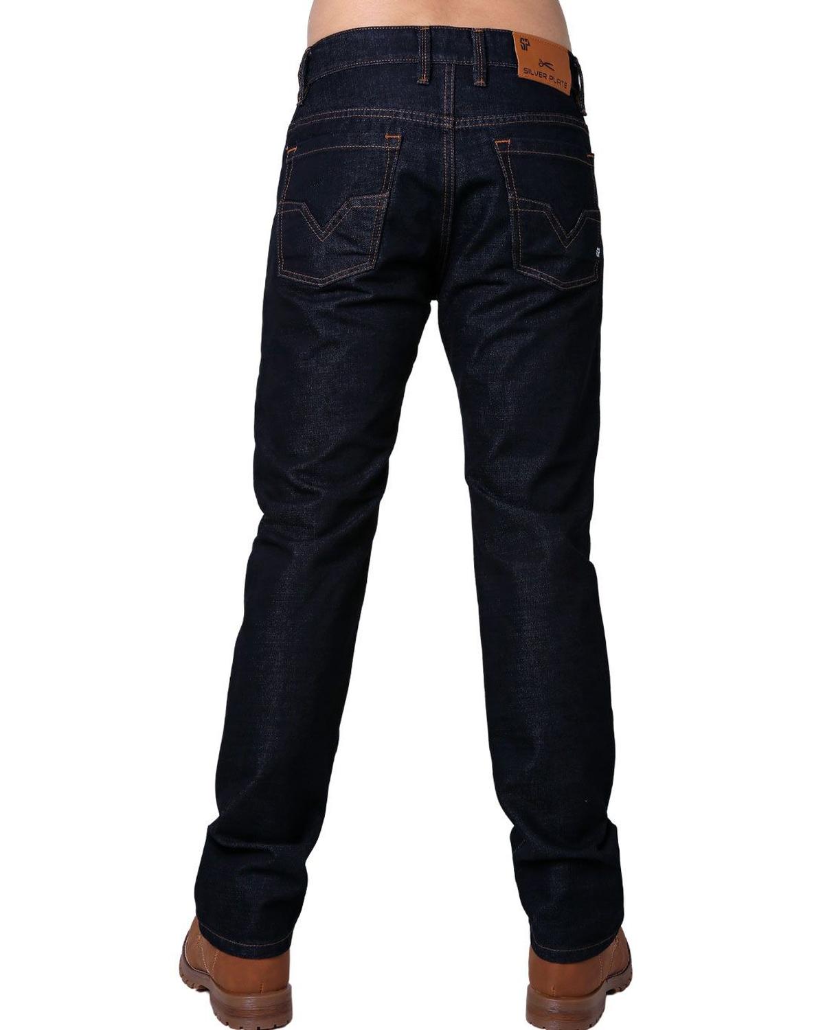 Jeans Hombre Basico Recto Azul Silver Plate 60105003 – SALVAJE
