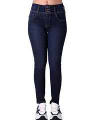 Jeans Mujer Basico Skinny Azul Stfashion 63105021