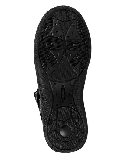 Zapato Escolar Niña Negro Piel Chicle Fresa 18803801