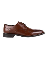 Zapato Hombre Oxford Vestir Café Piel Stampa 14104206