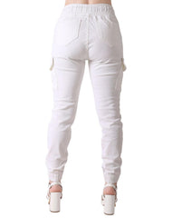 Pantalón Mujer Moda Jogger Blanco Furor 62107003