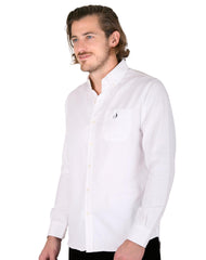 Camisa Hombre Casual Blanco Long Beach Polo Club 75100157