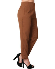 Pantalón Mujer Vestir Skinny Café Stfashion 72904647